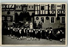 97702 W8732 Münnerstadt - Heimatfestspiel Die SChutzfrau von Münnerstadt Bahnpost Zug 316