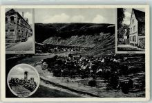 56821 W5597 Poltersdorf - Gasthaus Vergißmeinnicht Stammhaus Fremdenhaus Burg Beilstein