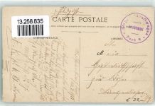59220 Denain 1915 - Vue des Forges et Acieries Eisenbahn Frachtschiff
