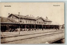 Subotica Szabadka Gebrauchsspuren Bahnhof