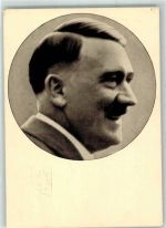 W8000 München Portraitaufnahme des Führers Männer der Zeit Nr. 91 Fotograf Joh. Marx Hitler 1940 Foto AK