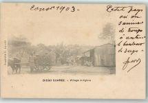 Antsiranana Diégo-Suarez 1903 - Village indigene