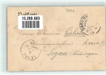 87727 W8943 Babenhausen , Schwab 1904 Gebrauchsspuren Fuggerschloß Kirche