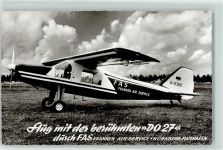 Berühmte DO 27 Air Service Nürnberg Flughafen Flugzeug nach 1945