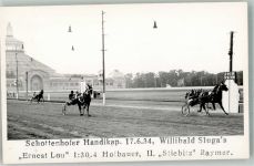 Wien 1. Bezirk, Innere Stadt Schottenhofer Handikap 17.6.1934 Trabrennen Foto AK