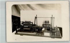 O9920 Oelsnitz , Vogtl Die kleinste Spulmaschine der Welt erbau vom Werkmeister Fischer Technik