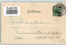Gruss aus dem Kohlenbergbau AK Bergbau 1898 Lithographie