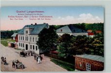 08412 O9620 Werdau , Sachs - Gasthaus Langenhessen Bes Paul Dinter Oldtimer