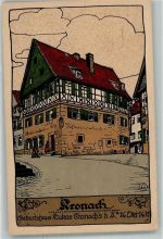 W8640 Kronach , Oberfr Geburtshaus v. Lukas Kronach Verlag Carl Link Nr. 922 Künstlersteindruck
