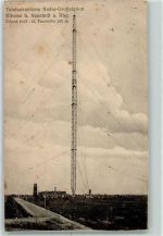W3071 Eilvese Telefunkenturm Radio Großstation AK Funk 1913