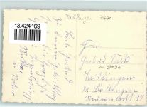 72458 W7470 Tailfingen b Ebingen, Württ Privatfoto AK Konsum-Geschäft Ort handschriftlich