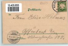 95326 W8650 Kulmbach 1900 Lithographie gute Erhaltung AK