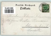 01855 O8361 Lichtenhain b Sebnitz 1893 Vorläufer Druck 1890-1895 Gruss aus Lithographie Wasserfall AK