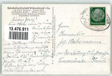 09337 O9274 Wüstenbrand - Bahnpost Dresden Hof Chemnitzer Straße am Rathaus Bahnhof Bettfedernfabrik Rob. Arthur Stoll Oldtimer