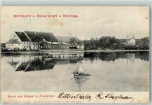 82266 W8084 Stegen a Ammersee 1907 - Gasthaus Bierbrauerei v. Schreyegg