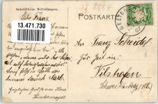 82266 W8084 Stegen a Ammersee 1907 - Gasthaus Bierbrauerei v. Schreyegg