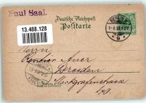10115 W1000 Zehlendorf 1898 Lithographie Wannseebahnhof Alter Bahnhof Kaiser Wilhelm Denkmal