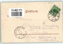 W6500 Mainz a Rhein Gutenbergplatz Winterlitho 1898