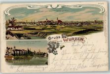 04808 O7250 Wurzen 1902 - Munde Dom Altes Schloß