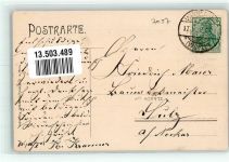 71364 W7057 Winnenden , Württ 1915 - Cafehaus Friedrichstraße 3