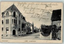 32791 W4937 Lage , Lippe 1915 Gebrauchsspuren Langestraße Technikum