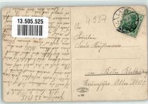 32791 W4937 Lage , Lippe 1915 Gebrauchsspuren Langestraße Technikum