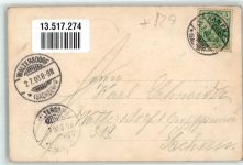 01917 O8290 Kamenz 1903 - Garnision 13. Inf. Regt. Nr. 178 Lazarett Exerzierhaus Kaserne Trommel Trompete