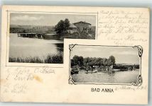 06343 O4274 Mansfeld , Südharz 1902 - Bad Anna Ort lt. Stempel