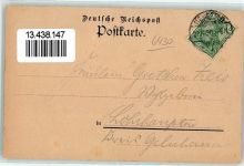 36251 W6430 Bad Hersfeld 1900 Lithographie Müller´s Felsenkeller Tracht Frau Blumen