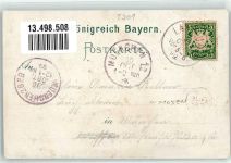 84085 W8301 Langquaid 1899 Lithographie
