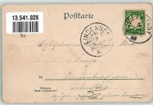 87509 W8970 Immenstadt i. Allgäu 1899 Gebrauchsspuren Lithographie Passepartout Immenstadt