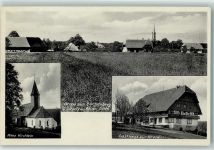 78126 W7744 Buchenberg , Schwarzw - Altes Kirchlein Gasthaus zur Krone