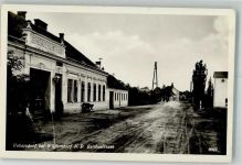 2193 Hobersdorf Foto AK Reichsstrasse Gasthaus Gemeinde