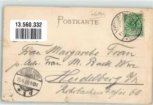 64673 W6144 Zwingenberg , Bergstr 1900 - Hotel-Weinhandlung zum Löwen Melibocus