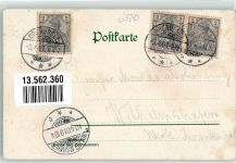61440 W6370 Oberursel Taunus 1901 Lithographie Altes und Neues Gasthaus Hohemark