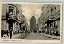 Konitz Chojnice 1941 Foto AK Feldpost WK II Schlochauer Straße Schlocher Tor