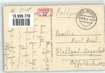 Konitz Chojnice 1941 Foto AK Feldpost WK II Schlochauer Straße Schlocher Tor