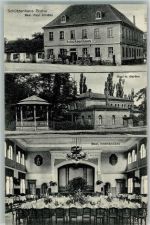 04758 O7261 Borna b Oschatz - Gasthaus Schützenhaus Borna Saal Pavillon