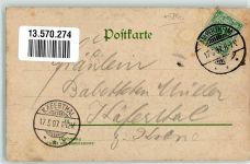 68623 W6840 Lampertheim , Hess 1897 - Ev. Kirche Neue Schule Hauptstraße Rathaus Kath. Kirche