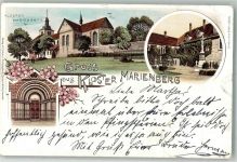 38350 W3330 Helmstedt 1897 Lithographie Kloster Marienberg
