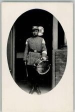 Reichswehr Soldat Trommler Weimarer Republik Uniform 1925 Foto AK