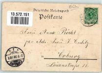 98693 O6300 Ilmenau , Thür 1899 Lithographie Hotel zur Tanne Goethe-Häuschen Kickelhahn-Turm