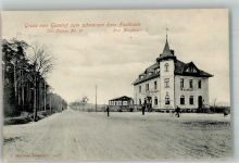 01477 O8101 Fischbach b Dresden 1906 - Gasthaus zum schwarzen Ross Bahnpost Dresden-Kohlfurt Zug 653