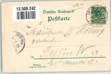 10115 W1000 Grunewald 1897 Lithographie Vorläufer Gasthaus Waldpark Straßenbahn