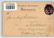 06295 O4250 Lutherstadt Eisleben BOAKC Vorläufer 1889 Lithographie