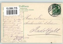 79274 W7811 St. Märgen 1907 - Hirschgarten mit Villa Willmann