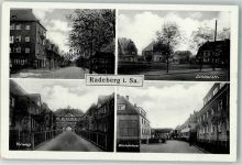 01454 O8142 Radeberg Foto AK Schillerstraße Torweg Winkelwiese