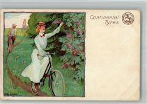 Fahrrad sign. Fritz Schön Jugendstil Continental BOAKC