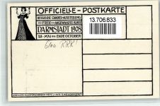 Kleukens Kunstausstellung 1908 Kunstgeschichte Darmstadt BOAKC