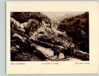 Cetinje Cettigne KEINE AK Weg nach Cetinje